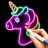 icon Kids Doodle(Neon Doodle Sanatı Çocuklar İçin Boya Araba Çocuklar ve yürümeye) 1.4.4