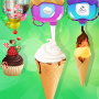 icon Ice Cream Cone Maker Factory(Dondurma Külahı Fabrikası: Ice Candy Games
)