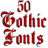 icon Gothic Fonts 50(Gotik Yazı Tipleri Mesaj Oluşturucu) 3.22.0