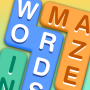 icon Words in Maze(Labirentteki Kelimeler - Connect Words)