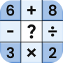 icon Crossmath Games - Math Puzzle (Crossmath Oyunları - Matematik Bulmaca)