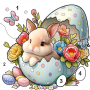 icon Happy Easter Color(Mutlu Paskalya Boyama Oyunları)