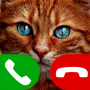 icon fake call cat game (sahte arama kedi oyunu)
