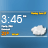 icon com.droid27.digitalclockweather.theme01(Dijital saat hava teması 1) 1.7