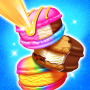 icon Rainbow Ice Cream Sandwiches