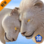 icon The white Lion Sim: Rise of a snow King(Arctic Lion Simulator: Wild Life Lion Games
)