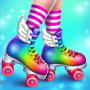 icon Roller Skating Girls (Paten Kayan Kızlar)