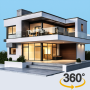 icon House Design 3D, Home Planner (Ev Tasarımı 3D, Ev Planlayıcı)