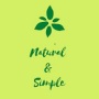 icon Natural and Simple(Doğal ve Basit - Ev Yapımı Güzellik İpuçları
)