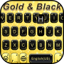 icon GoldandBlack(Altın ve Siyah Klavye Teması)