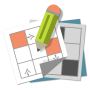 icon Grid games (crossword & sudoku puzzles) (Izgara oyunları (bulmaca ve sudoku bulmacaları))