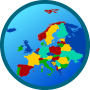 icon Europe Map(Avrupa haritası
)