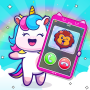 icon Kids Baby Unicorn Phone Game(Çocuk Bebek Unicorn Telefon Oyunu)