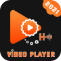 icon HD Video PlayerAll Format Video Player 2021(Sax Video Call - Live Talk
)