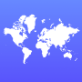 icon World Map(DÜNYA HARİTASI: Coğrafya Testi, Atlas, Ülkeler
)