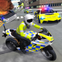 icon Police Car Driving(Polis Arabası Sürme Motosiklet)