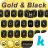 icon GoldandBlack(Altın ve Siyah Klavye Teması) 8.0