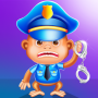 icon Little Piggie Police(Çocuklar polis bebek domuz dedektif)