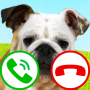 icon fake call dog game (sahte arama köpek oyunu)