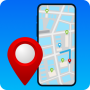 icon Phone Location Tracker via GPS (GPS aracılığıyla Telefon Konum Takipçisi)