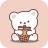 icon Bubble Tea Bear(Bubble Tea Bear Tema +HOME Run XNXX) 1.0.11