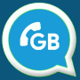 icon GB Version(GB WA Mod Wa Warna Mavi Tema
)