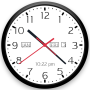 icon Clock Live Wallpaper(Analog Saat Canlı Duvar Kağıdı
)