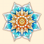 icon Mandala Pattern Color(Mandala Desen Boyama Oyunu)