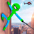 icon Flying Hero Stickman(Et Uçan Çöp Adam Halat Kahraman Oyunu) 2.8