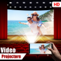 icon HD Video Projector(HD Video Projektör Simülatörü - Projektör olarak Mobil
)