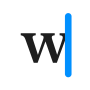 icon Writing Space - Professional W (Yazma Alanı - Profesyonel W)