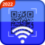 icon Wifi Qr Code Scanner Password (Wifi QR Kod Tarayıcı Şifre)