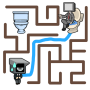 icon Maze Run(Toilet Rush Time: Tuvalet Oyunları)