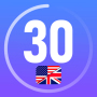 icon English in 30 days(İngilizce Öğrenin Dil: Kelimeler)