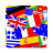 icon The Flags of the World(Dünyanın Bayrakları Testi
) 7.4.1