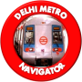 icon Delhi Metro Navigator(Delhi Metro Nav Ücret Rota Haritası)