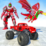 icon Futuristic Flying Dragon Robot War Game(Uçuyor Dragon Robot Savaş Oyunu)