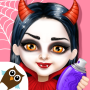 icon Halloween Fun(Tatlı bebek kız cadılar bayramı eğlenceli)