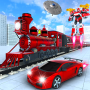 icon Flying Train Robot(Uçan Tren Robot Araba Oyunları)