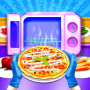icon Doll Chef Pizza Maker Cooking(Bebek Şef Pizzacı Yemek Yapma)