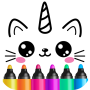 icon Drawing Pet(Çocuklar için Çizim! Toddler Draw)