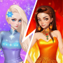 icon Icy or Fire dress up game (Buzlu veya Ateşli giydirme oyunu)