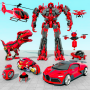 icon Dino Car Transform Robot Game(Dino Robot Araba Dönüşümü 3D)