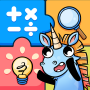 icon Math&Logic games for kids (için Matematik ve Mantık Oyunları Çocuklar için
)