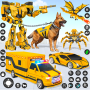 icon Ambulance Dog Robot Car Game(Ambulans Köpek Robot Araba Oyunu
)
