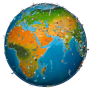 icon Atlas(dünya haritası atlas 2023)
