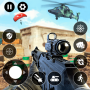 icon Gun Strike(Banduk Wala Oyunu: Silah Oyunları 3D)
