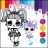 icon Lol Dolls Coloring Book(Glitter Lol Bebek boyama
) 2.0