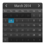 icon Month Calendar Widget (Ay Takvim Widgetı)