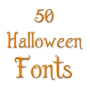 icon Halloween Fonts 50()